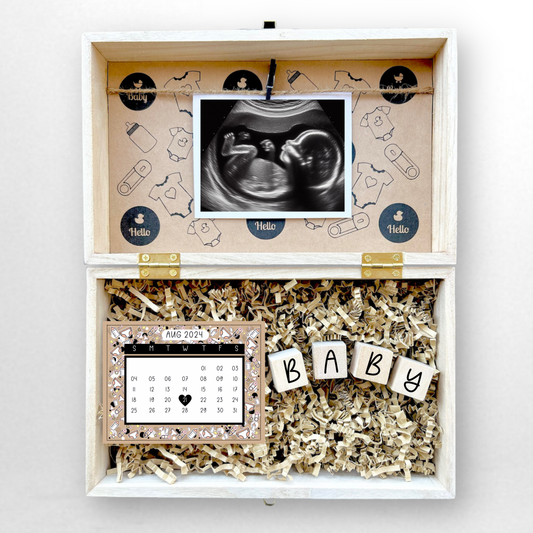 Introducing Parenthood: Pregnancy Announcement Gift Box by Little Surprise Shop