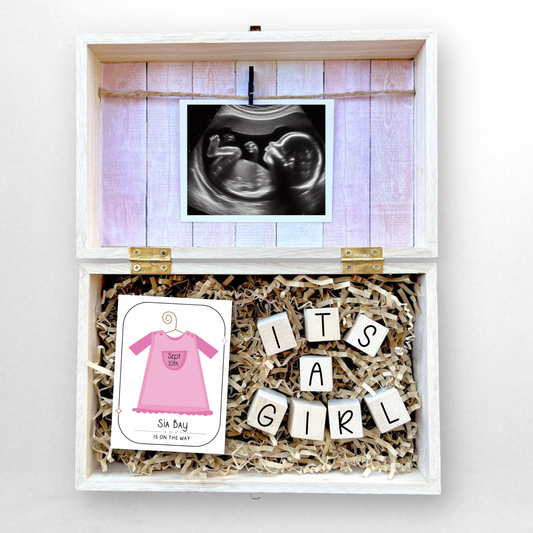 Unveiling the Joy: Gender Reveal Gift Box by Little Surprise Shop